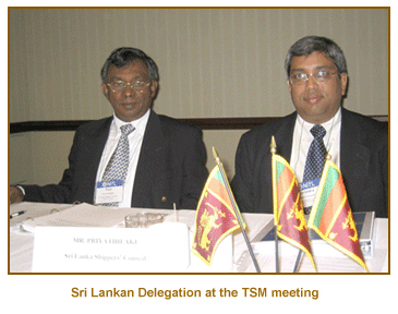 Sri Lankan Delegation at the TSM meeting